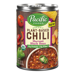 Pacific Foods Organic Plant Based Chili Harvest Black Bean 468g