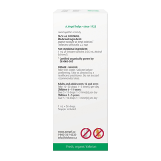 A.Vogel Organic Valerian Root Extract 50mL