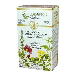 Celebration Herbals Red Clover Herb & Blossom Tea 24 Tea Bags