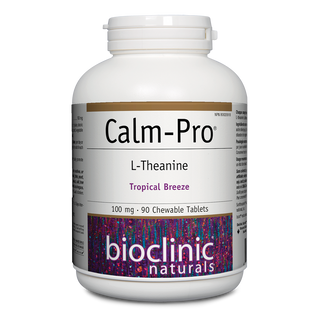 Bioclinic Calm-Pro 100mg Tropical Breeze 90 Chewable Tablets