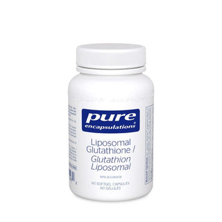 Pure Encapsulations Liposomal Glutathione 60 Softgels