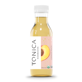 Tonica Kombucha Luminous Peach 355mL