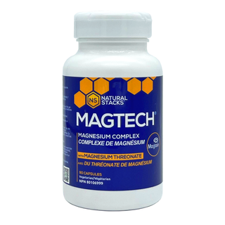 Natural Stacks Magtech Magnesium Complex 90 Veggie Caps