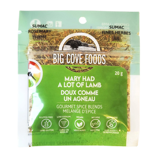 Big Cove Foods Mary Had A Lot Of Lamb Pouch 20g