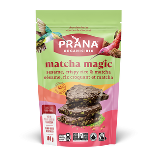 Prana Organic Chocolate Bark Matcha Magic 100g