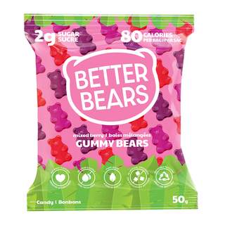 Better Bears Gummy Bears Mixed Berry 50g