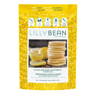 Lilly Bean Gluten Free Shortbread Cookie Mix Lemon 340.2g