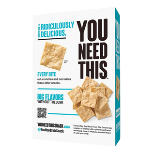 You Need This Almond Flour Crackers Sea Salt 99g