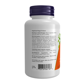 NOW Licorice Root 450mg 100 Veggie Caps