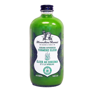 Moonshine Mama's Turmeric Elixir Sublime Supergreen 500mL