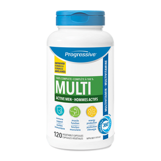 Progressive Multi Active Men 120 Veggie Caps