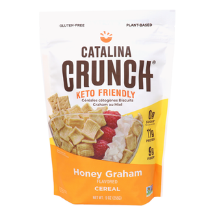 Catalina Crunch Cereal Plant Based Gluten Free Honey Graham 255g