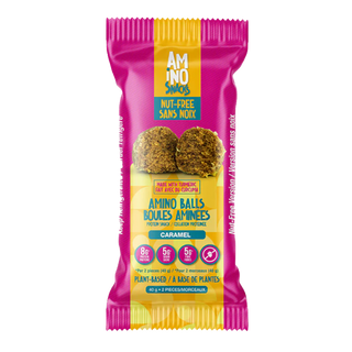 Amino Snacks Amino Balls Protein Snack Nut Free Caramel 40g