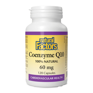 Natural Factors Coenzyme Q10 60mg 120 Capsules