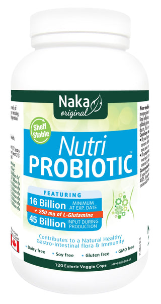 Naka Nutri Probiotic 120 Veggie Caps