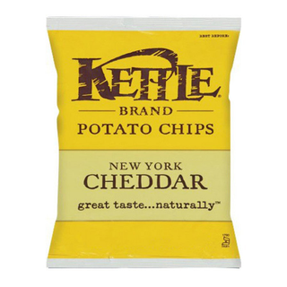 Kettle Foods Potato Chips New York Cheddar 45g