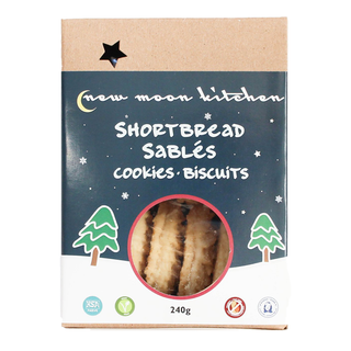 New Moon Kitchen Cookies Shortbread 240g