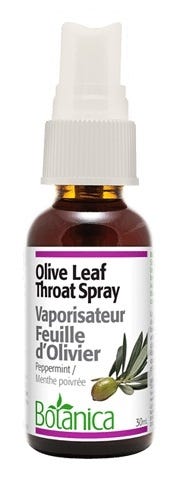 Botanica Olive Leaf Throat Spray 30mL