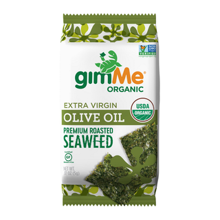 Gimme Organic Premium Roasted Seaweed Snacks Extra Virgin Olive Oil 6x5g