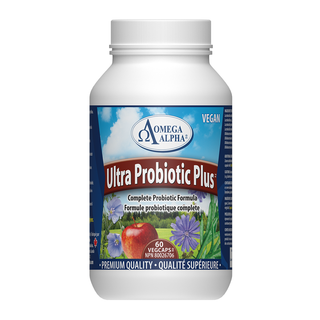 Omega Alpha Ultra Probiotic Plus 60 Veggie Caps