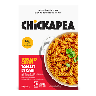 Chickapea One Pot Pasta Meal Tomato Curry 198g