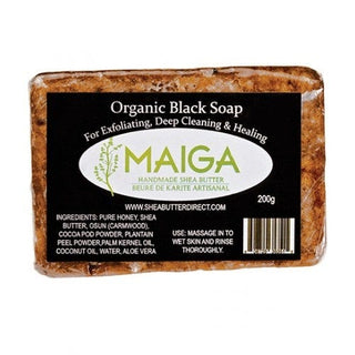 Maiga Black Soap Organic 200g