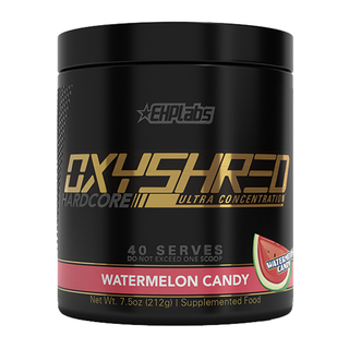 EHP Labs Oxyshred Hardcore Ultra Concentration Watermelon Candy 40 Servings