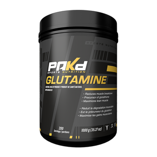 PAKd Nutrition Glutamine 1000g