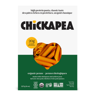 Chickapea Organic Penne Pasta Chickpeas 227g