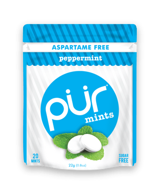 Pur Gum Mints Peppermint 20 Pieces