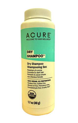 Acure Dry Shampoo For Brunette To Dark Hair 48g