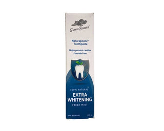 Green Beaver Naturapeutic Toothpaste Extra Whitening Fresh Mint 100g