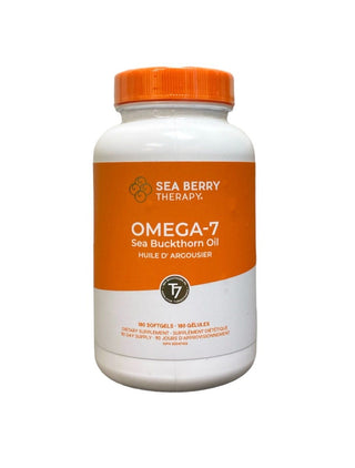 Sibu Sea Berry Therapy Sea Buckthorn Omega 7 Support 180 Softgels