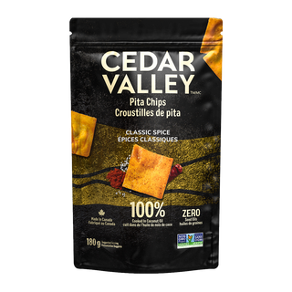 Cedar Valley Pita Chips Classic Spice 180g