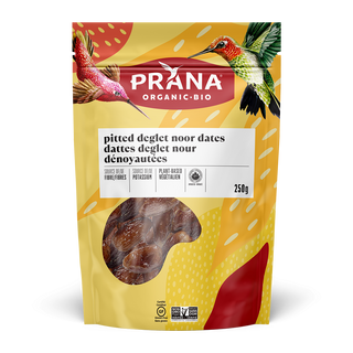 Prana Organic Noor Dates Deglett Pitted 250g