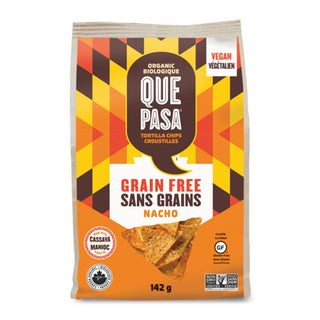 Que Pasa Tortilla Chips Grain Free Nacho 142g