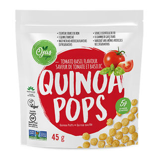 Ojas Vegan Quinoa Pops Tomato Basil 45g