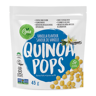 Ojas Vegan Quinoa Pops Vanilla 45g