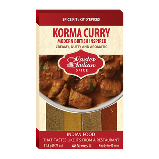 Master Indian Spice Spice Kit Korma Curry 21.8g