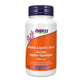 Now Alpha Lipoic Acid 250mg 60 Veggie Caps