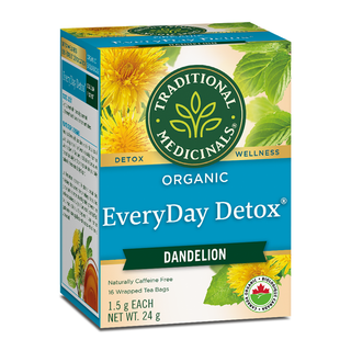 Traditional Medicinals Organic Everyday Detox Dandelion 16 Tea Bags