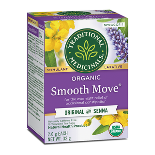 Traditional Medicinals Organic Smooth Move Original Senna 16 Tea Bags