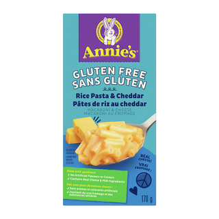 Annie's Homegrown Rice Pasta & Cheddar 170g