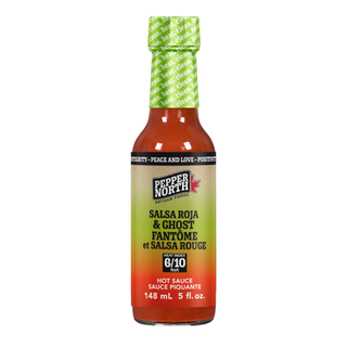 Pepper North Hot Sauce Salsa Roja & Ghost 148mL