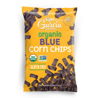 RW Garcia Organic Corn Chips Blue 223g