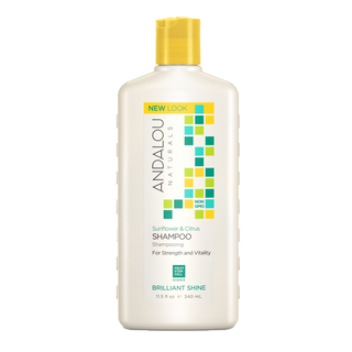 Andalou Naturals Brilliant Shine Shampoo Sunflower & Citrus 340mL