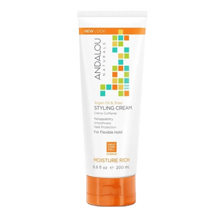 Andalou Naturals Styling Cream Moisture Rich Argan Oil & Shea 200mL