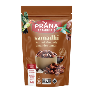 Prana Organic Almonds Samadhi Tamari 150g