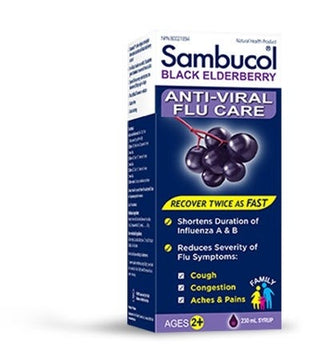 Sambucol Anti-Viral Flu Care Adult 230mL