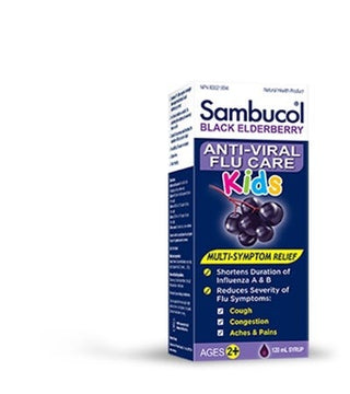 Sambucol Anti-Viral Flu Care Kids 120mL